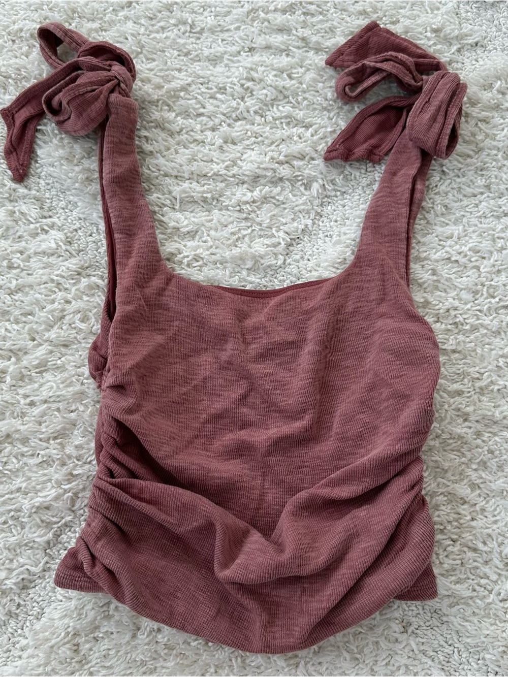 Free People Ruched Top